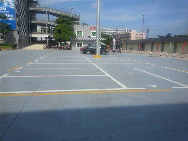 四川停车场道路标线